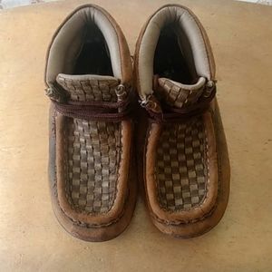 Little boys Twister Brand chukkas